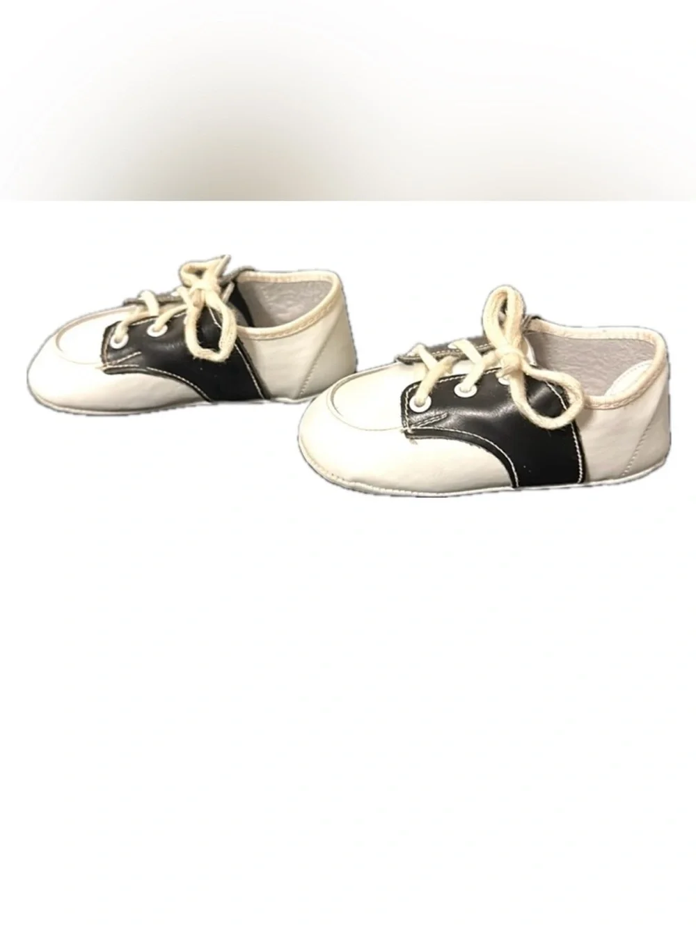 Vintage 1970's Soft Sole Baby Saddle Shoes